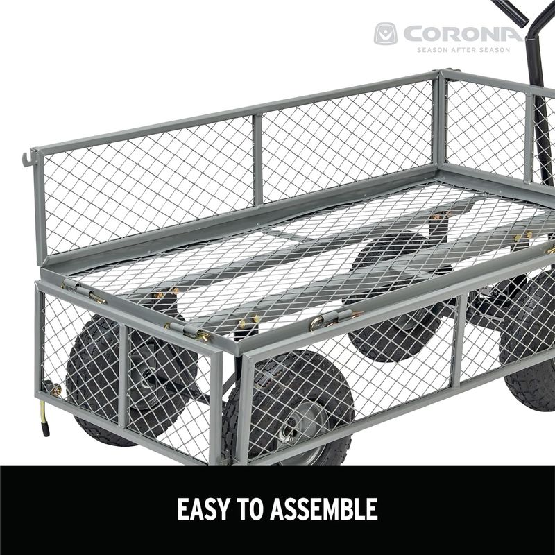 Corona - Metal Landscaping Cart - 400lbs Capacity