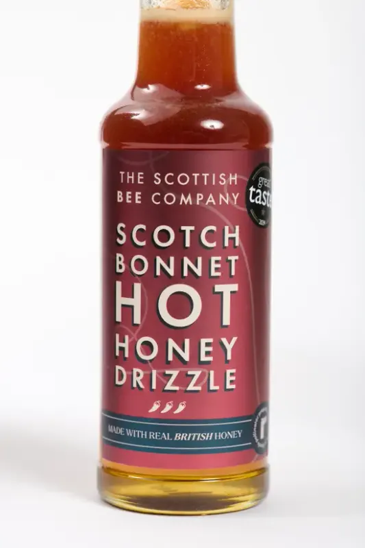 Scottish Bee Hot Honey Drizzle - Scotch Bonnet 200g