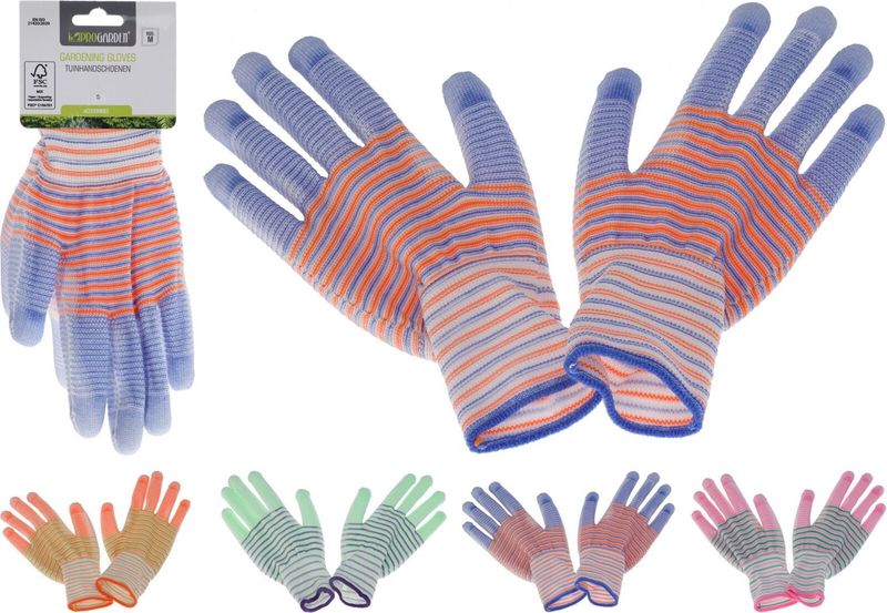 Garden Gloves Ladies - 4 Assorted