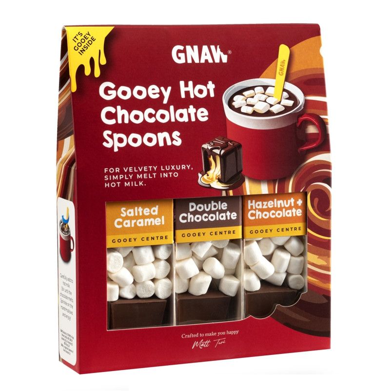 Gnaw - Gooey Hot Chocolate Spoons - Trio