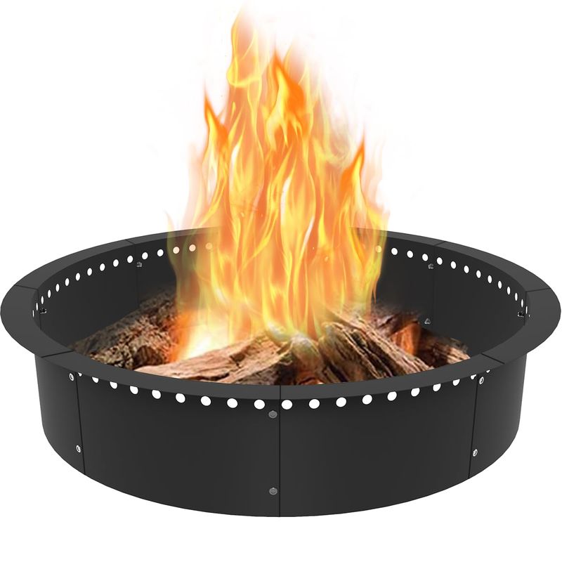 AMD Elements Round 34" Smoke-less Fire Pit Insert