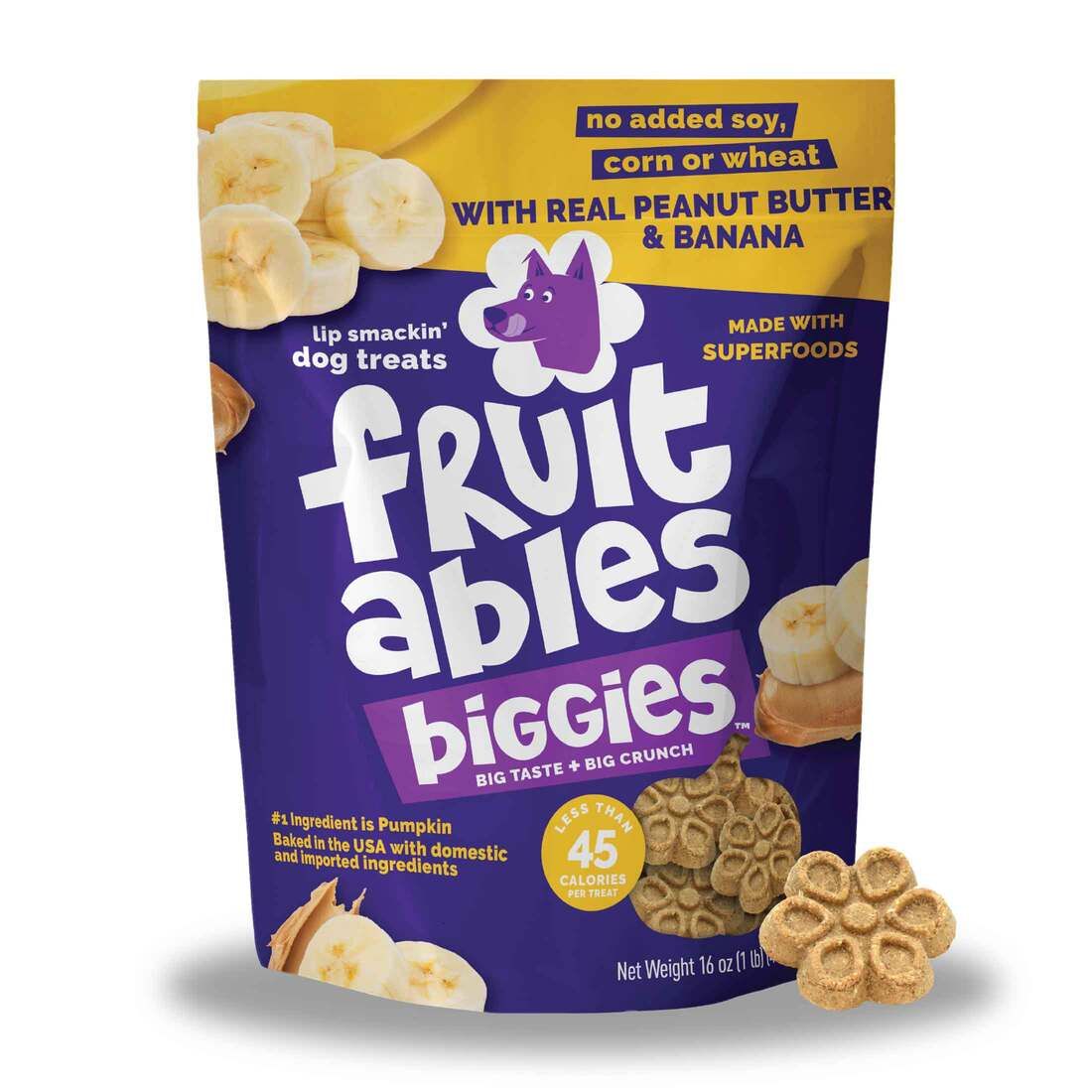 Fruitables Dog Biggies 454 g
