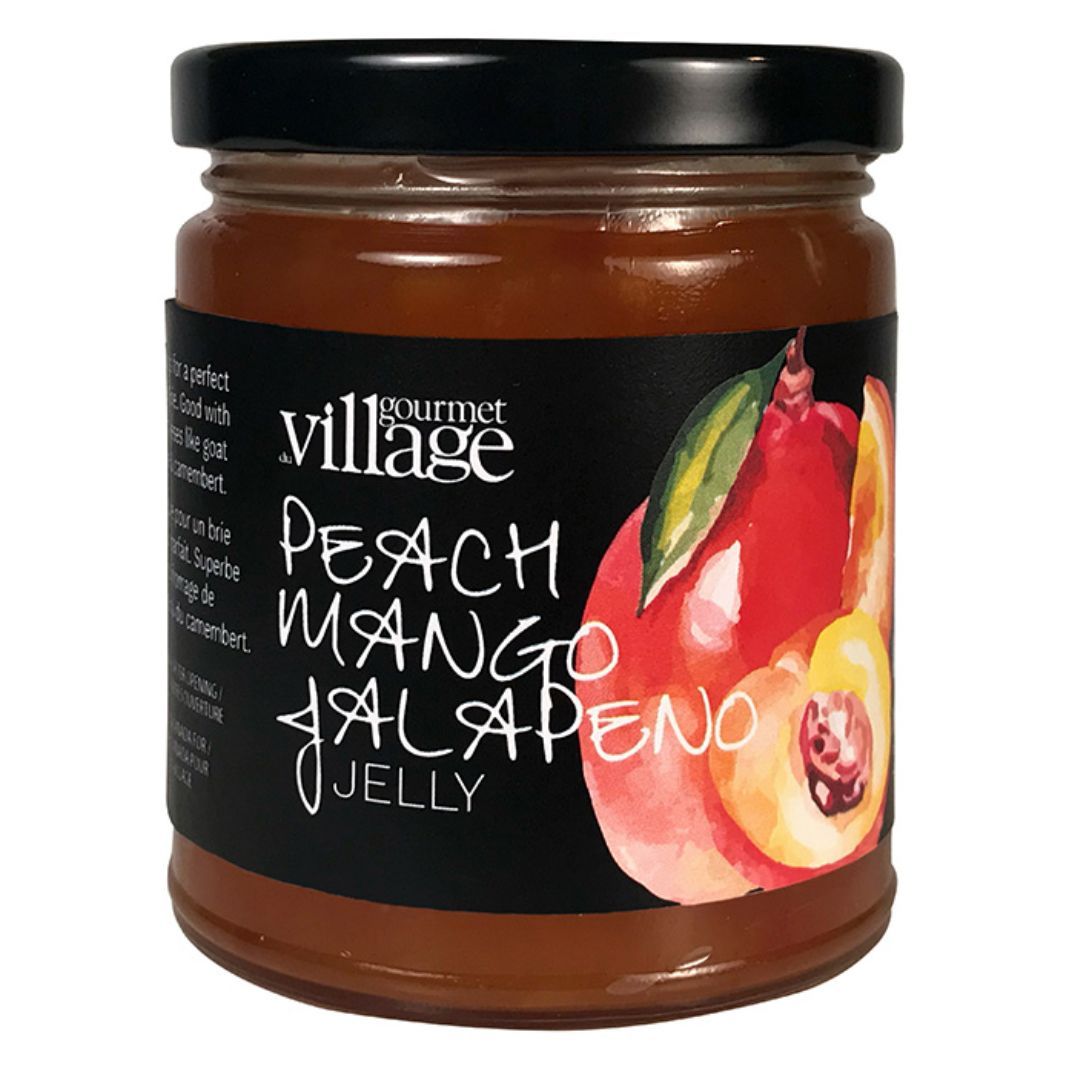 Cheese Topping Peach Mango Jalapeno Jelly