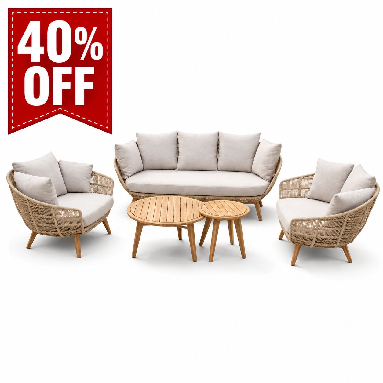 Malabon Lounge Set - 5PC