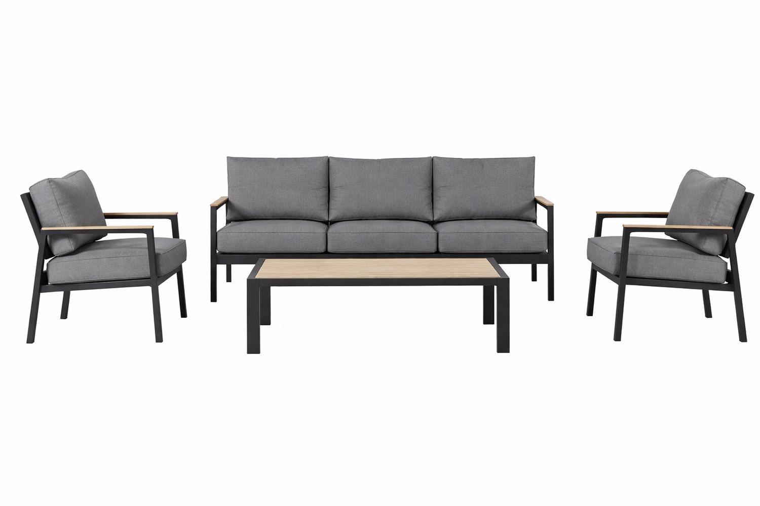 Isola Aluminum 4PC Conversation Set