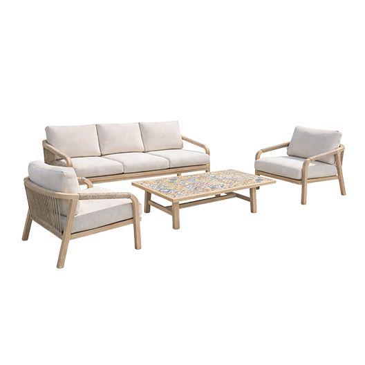 Issa  Aluminum 4PC Conversation Set