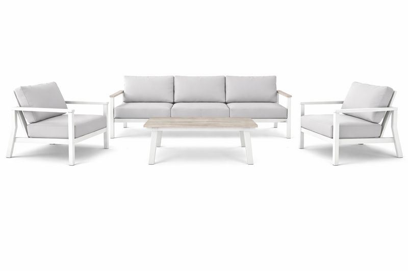 Cayman Aluminum 4PC Conversation Set