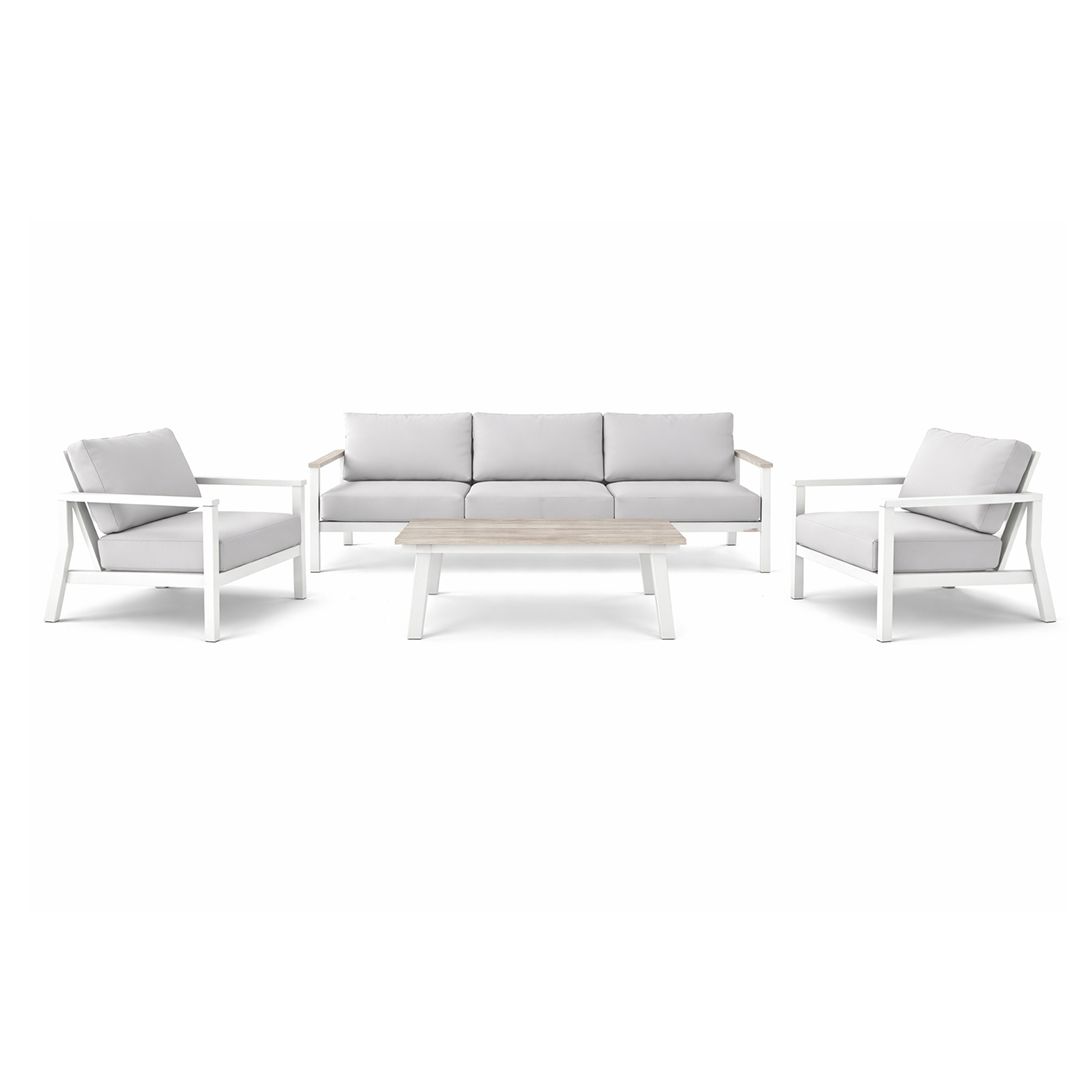 Cayman Aluminum 4PC Conversation Set
