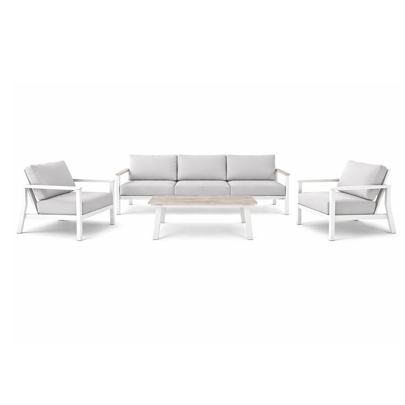 Cayman Aluminum 4PC Conversation Set