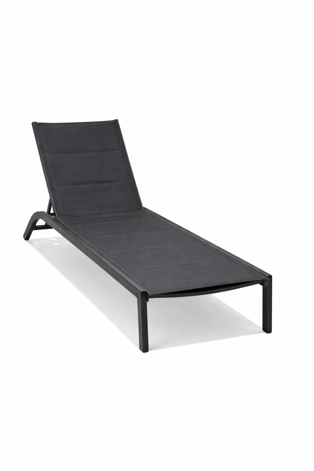 Eclipse Sunlounger - Gunmetal