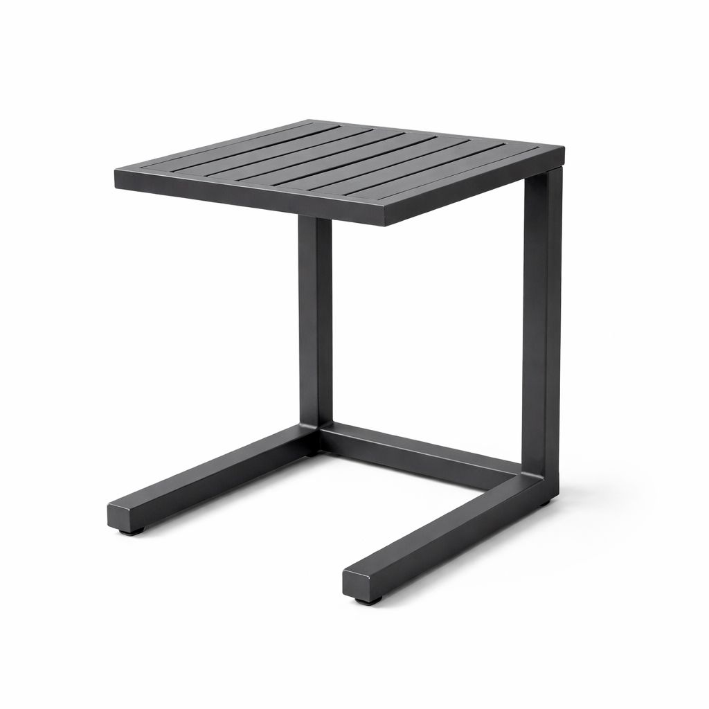 'C' Side Table - Black
