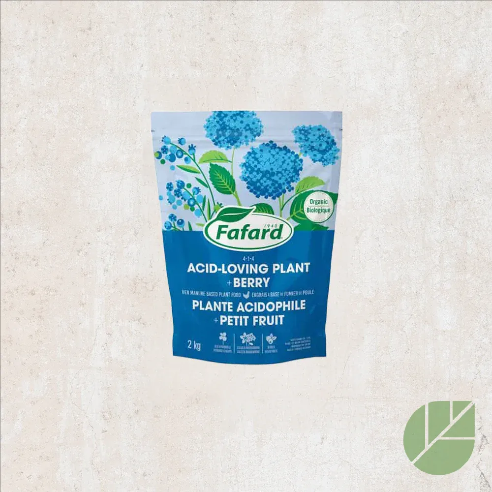Fafard - Hen Manure Fertilizer - Acid Loving Plant and Berry 4-1-4 2kg Fafard - Hen Manure Fertilizer - Acid Loving Plant and Berry 4-1-4 2kg