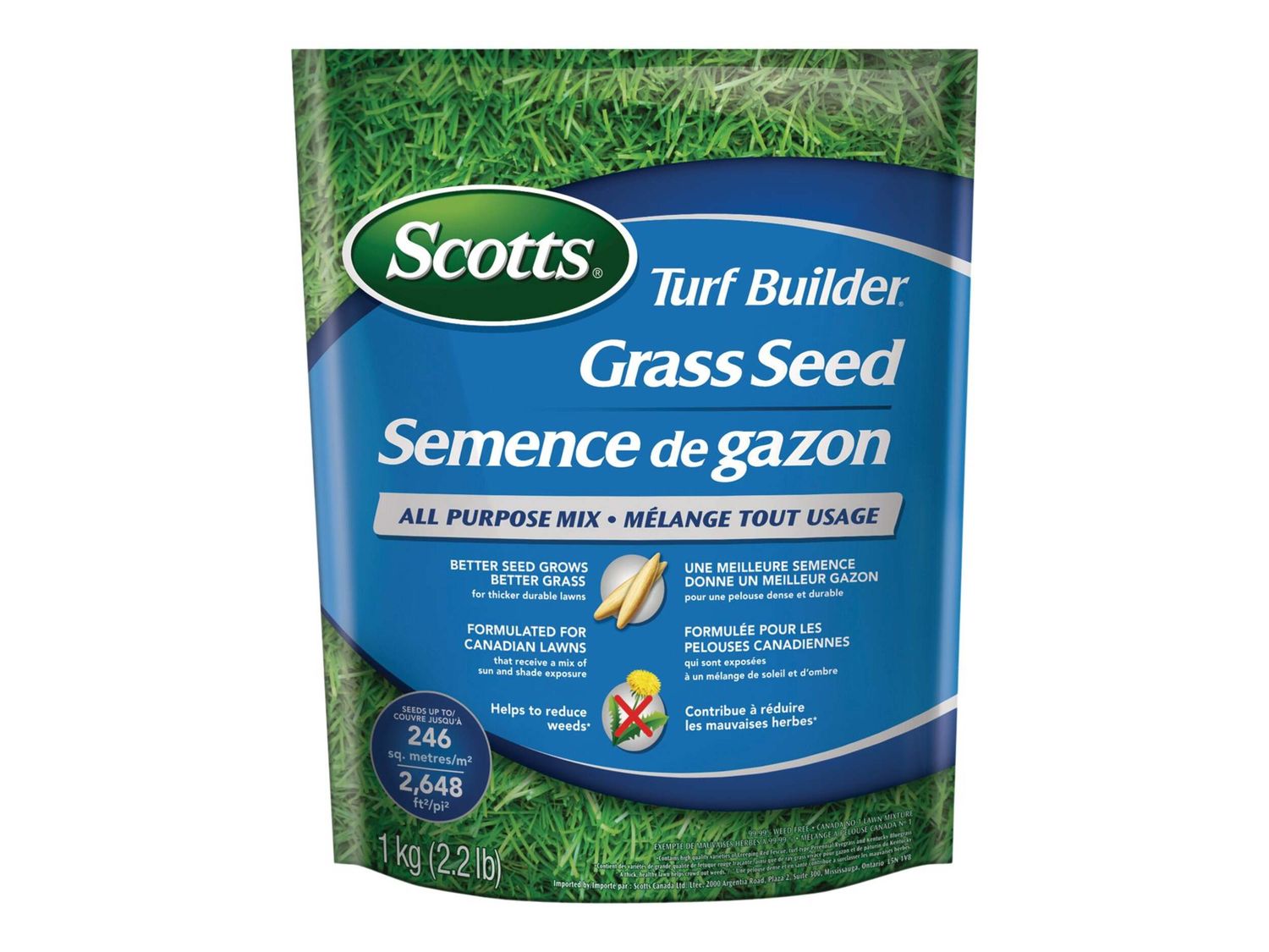 Scott's - Turf Builder All Purpose Grass Seed 1kg