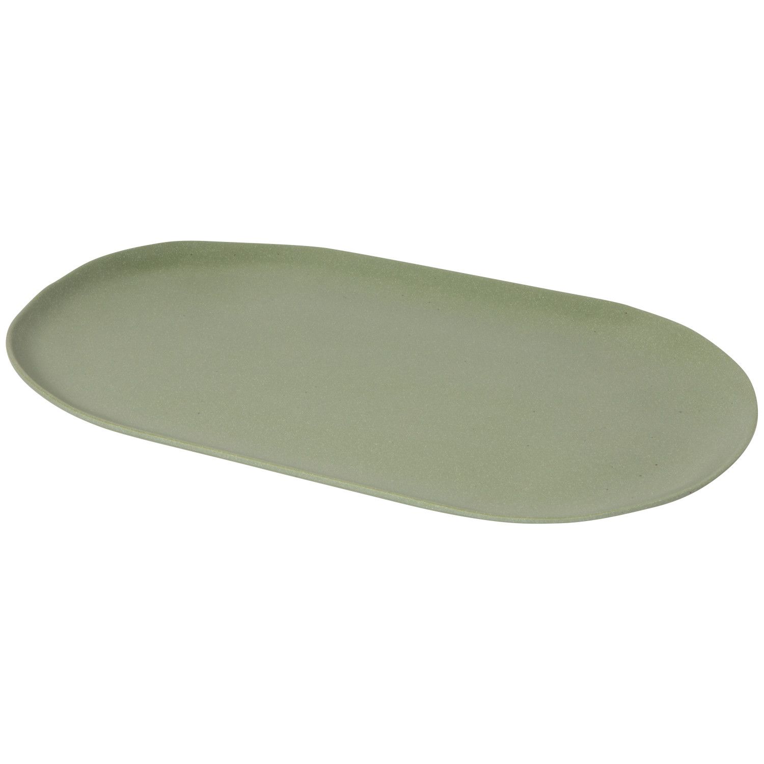 Fresco Melamine Serving Platter - Moss