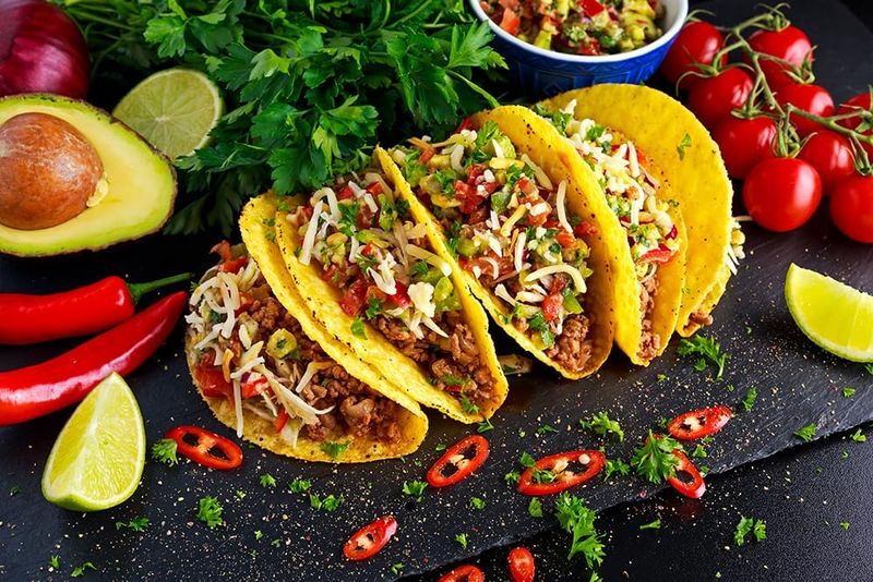Seasoning Taco Recipe Box