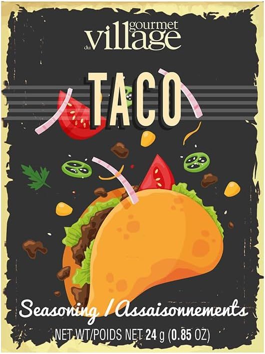 Seasoning Taco Recipe Box