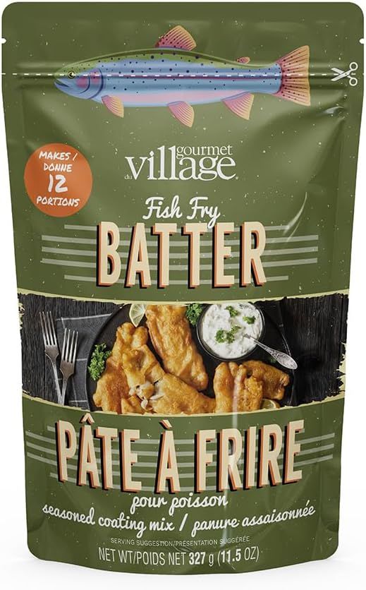 Seasoning Fish Fry Batter Pouch