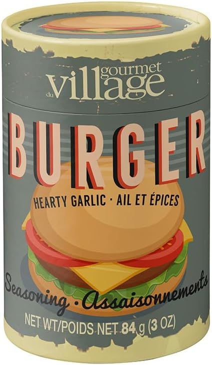 Seas Garlic Burger Canister 84g