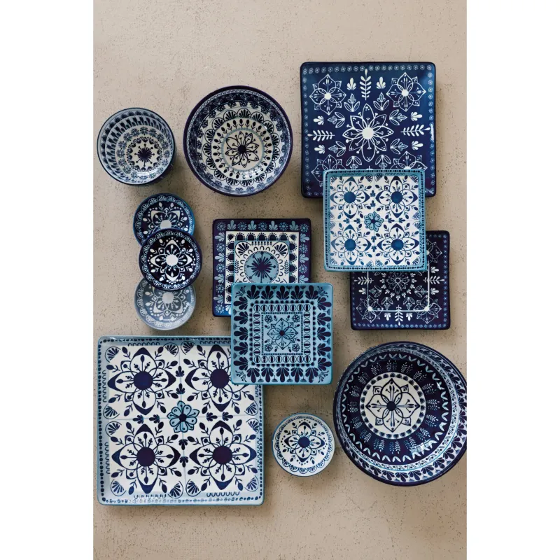 Danica - Stamped Plate Set of 4 Porto