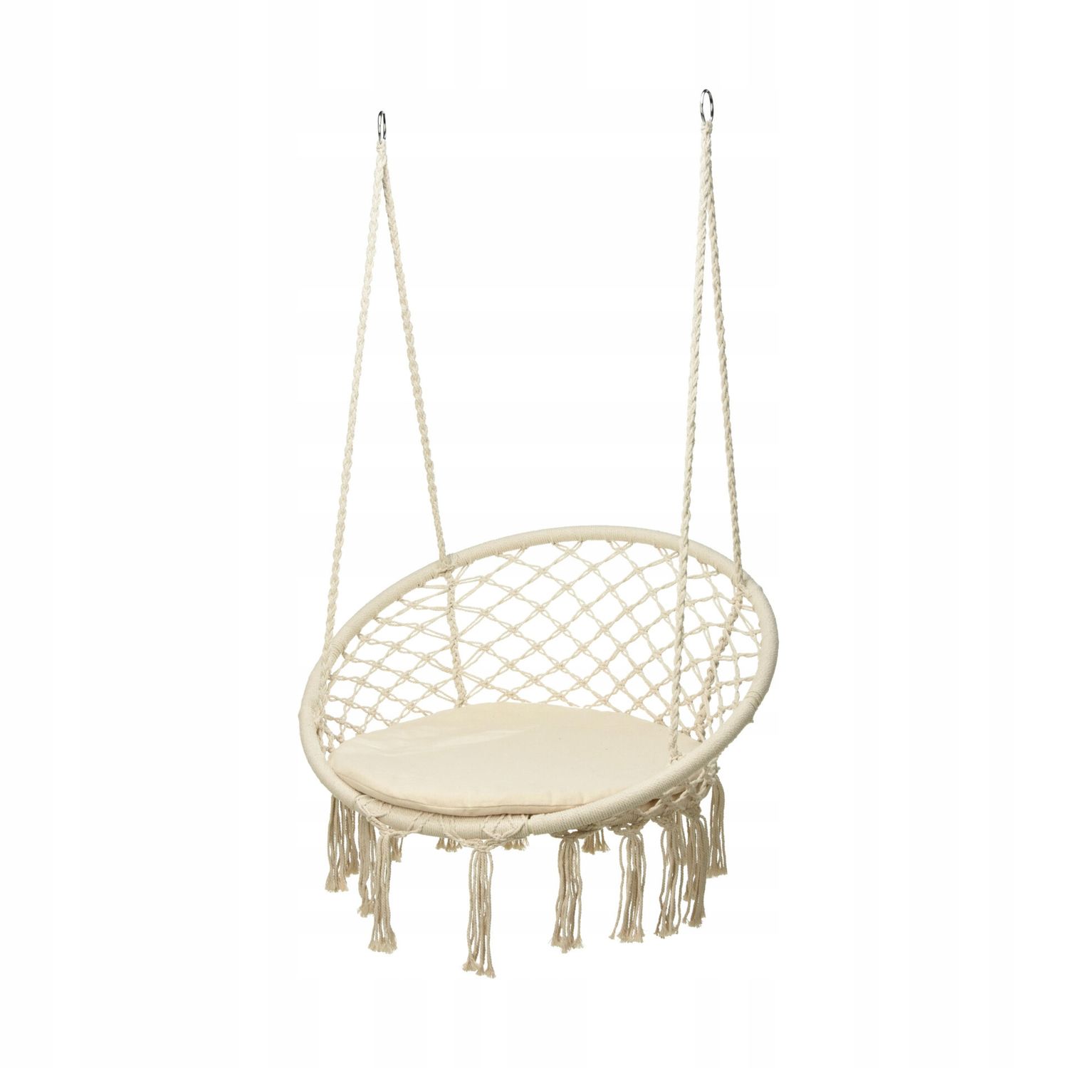 Hanging Chair Round Beige D80C