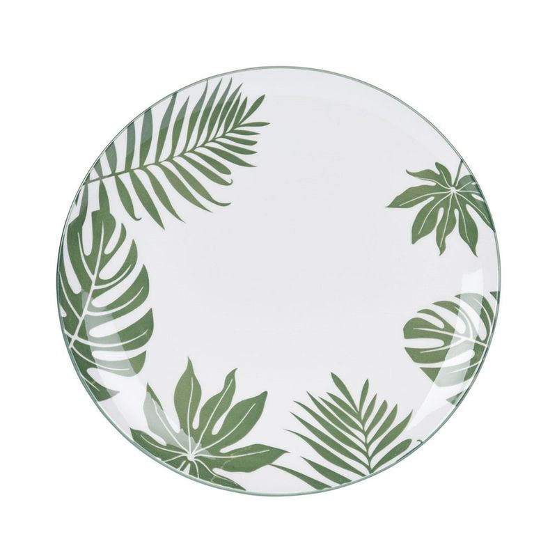 Plate Porcelain 26.5cm Green