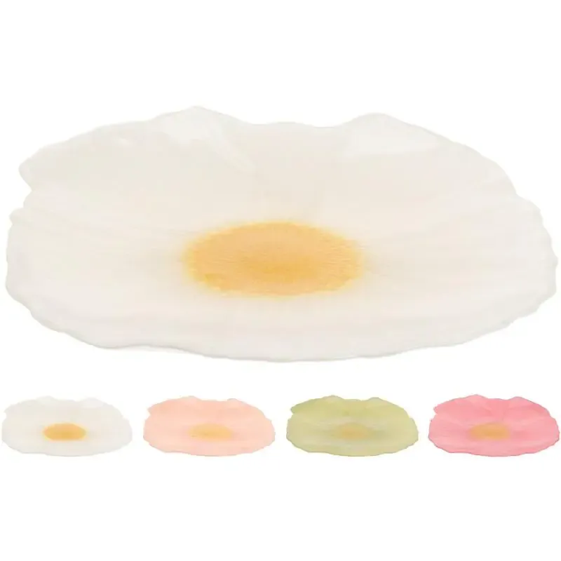 Glass Dish 21cm Flower