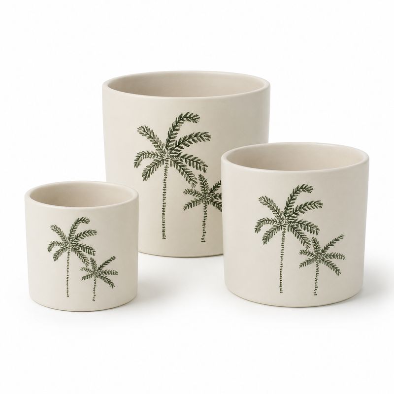Flower Pot Tree Print