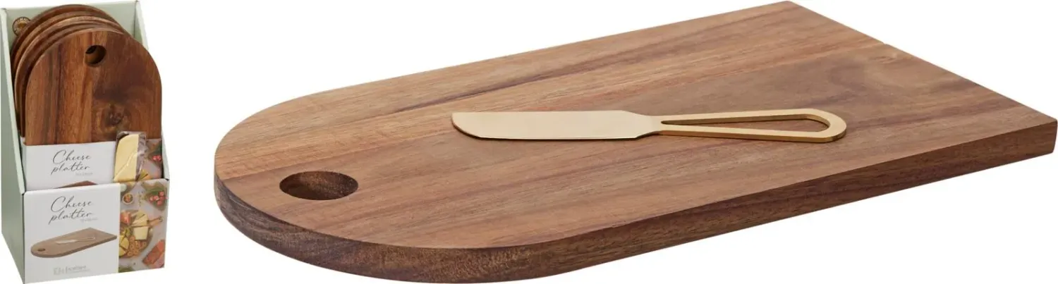 Cheese Board Acacia Wood