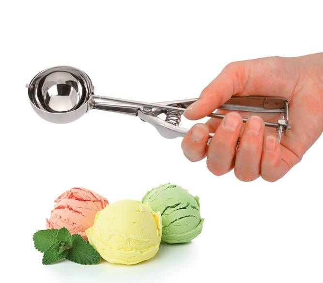 Ice Cream Scoop Stainless Steel