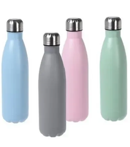 Vacuum Flask Bottle 500ml 4 Assorted
