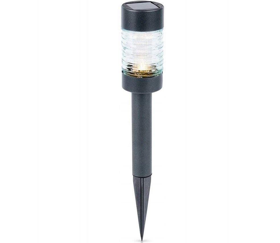 Solar Light Dia 6Xh26cm Anthra