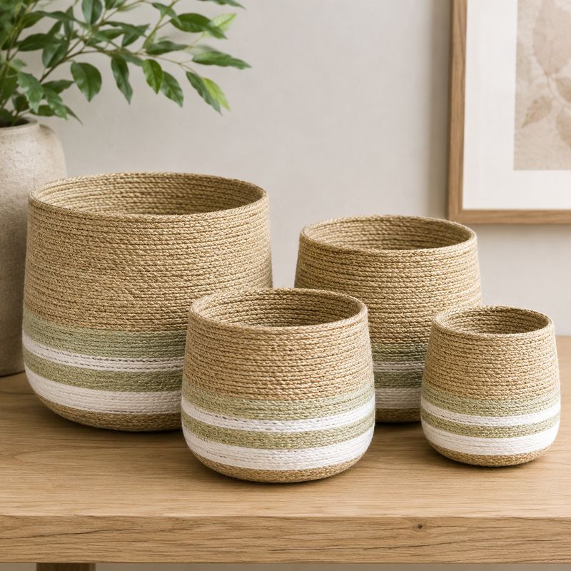 Basket Cornleaf Round