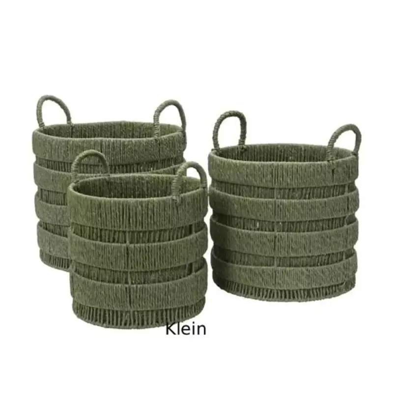 Basket Paperrope Round