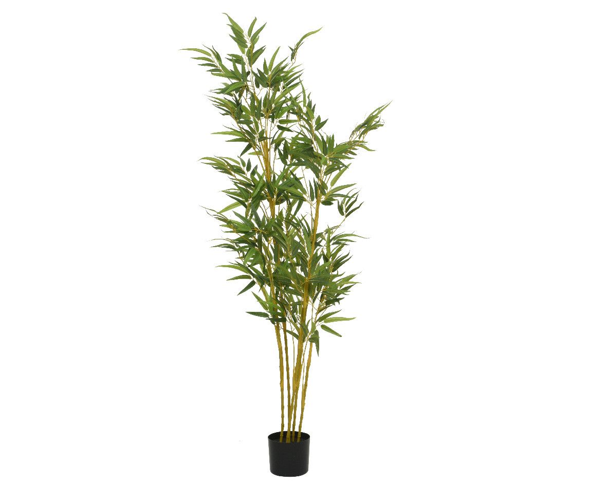 Artificial Bamboo in Black Pot Artificial Bamboo in Black Pot