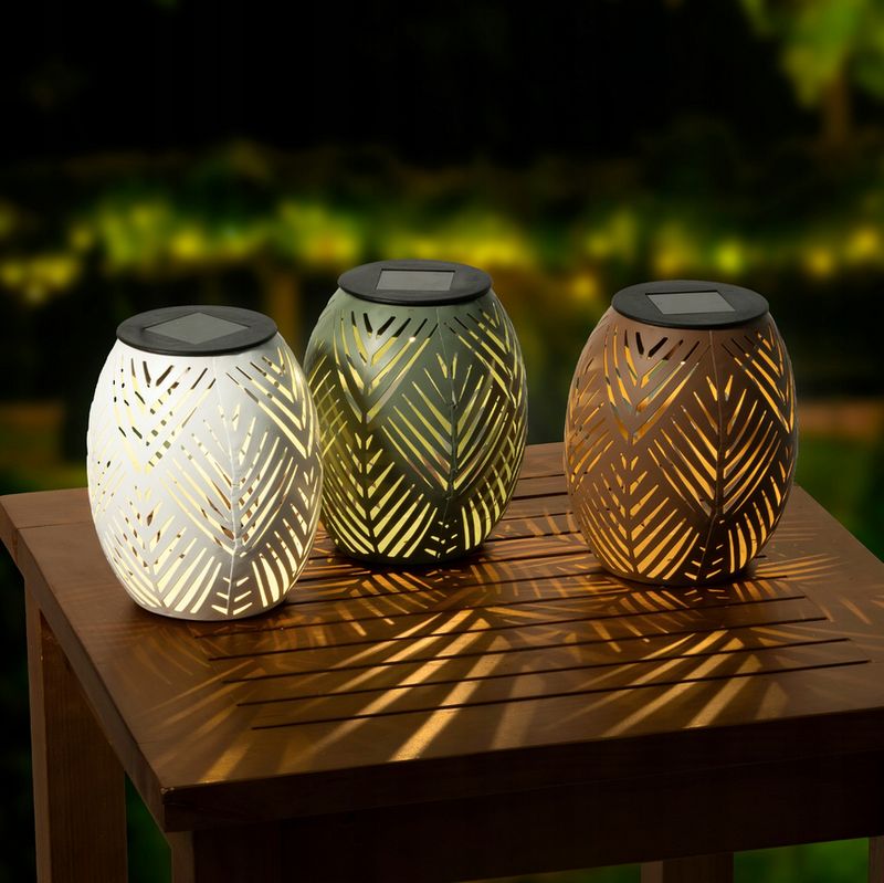 Solar Lantern Metal Steady 15cm