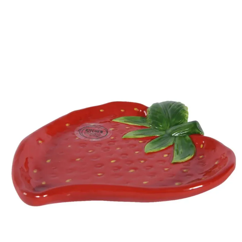 Plate Strawberry 17cm