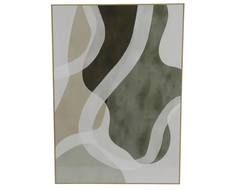 Wall Decor Shiny Grey 60x90cm Wall Decor Shiny Grey 60x90cm