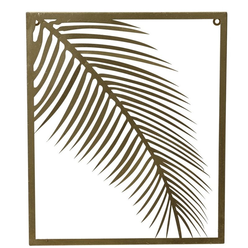 Wall Deco Palm Iron Indoor 29.5x35cm