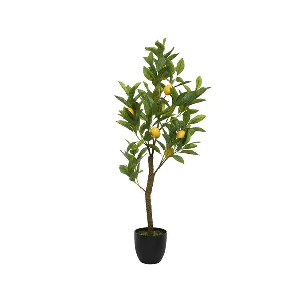 Artificial Lemon Tree in Pot 92cm