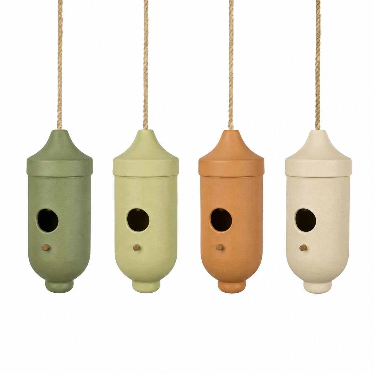 Birdhouse Bamboo Fibre Acorn 22.5cm