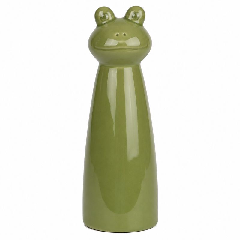 Frog Porcelain 24cm Green