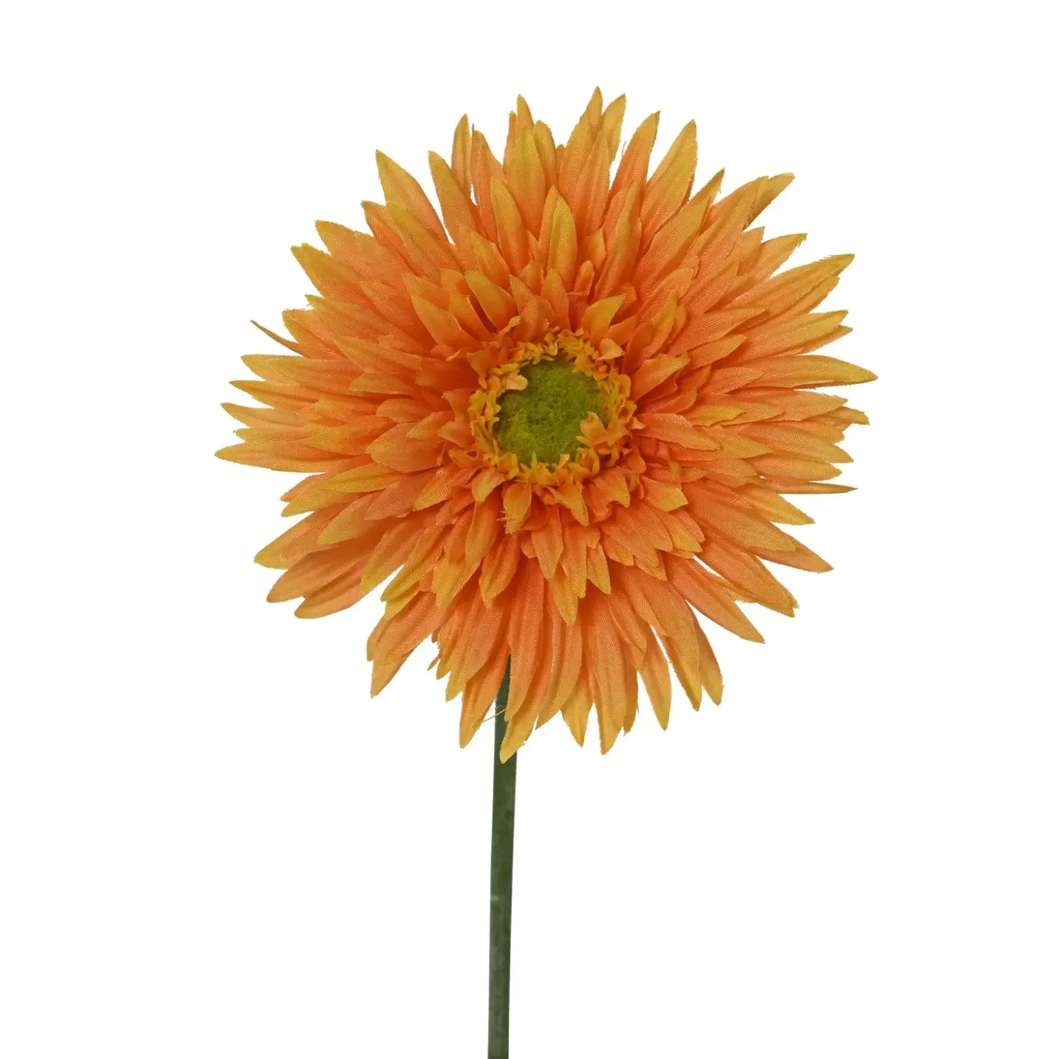 Artificial Chrysanthemum 54cm Orange