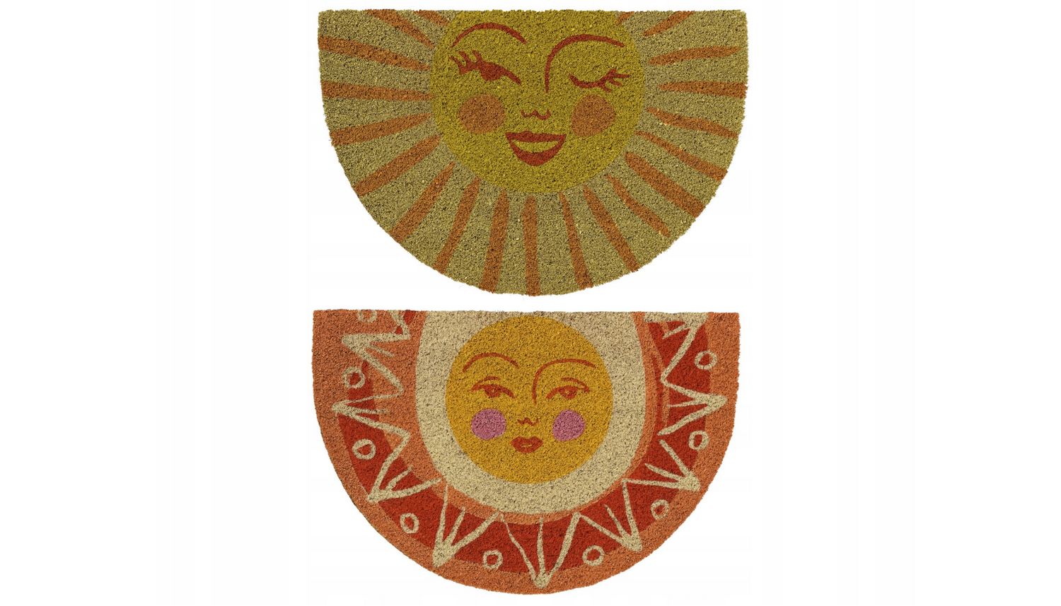 Doormat Coir Doormat Sun 2 Assorted 40x60cm