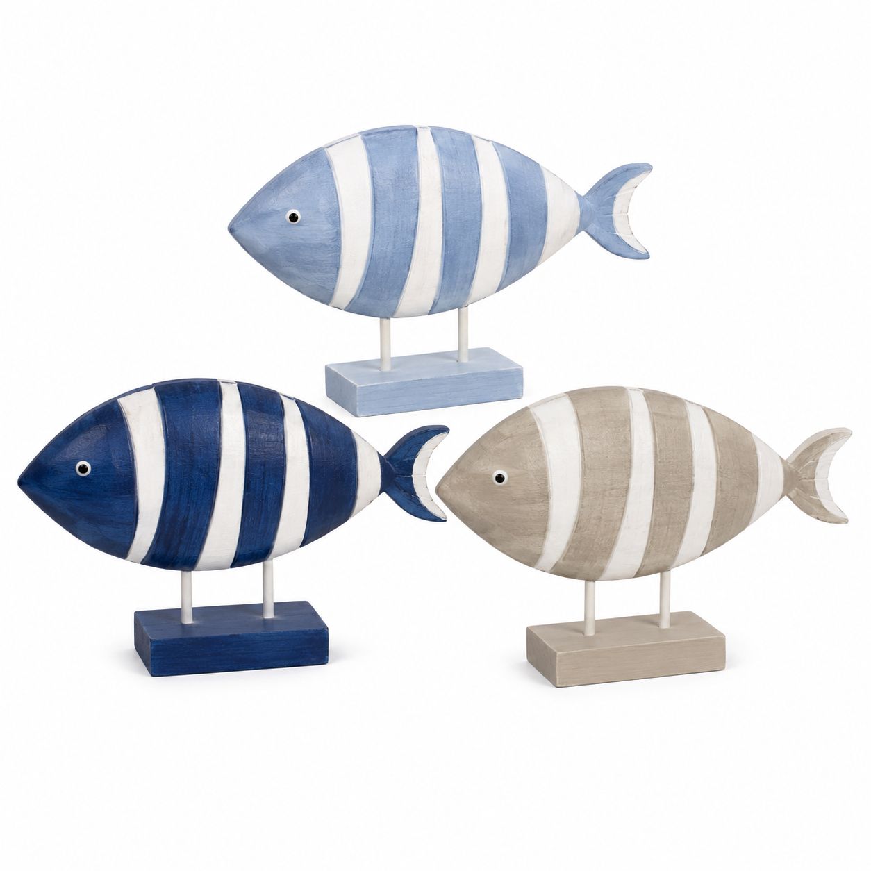 Iron Fish Decor 18cm