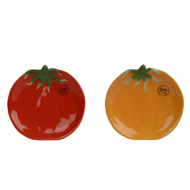 Plate Tomato 16cm