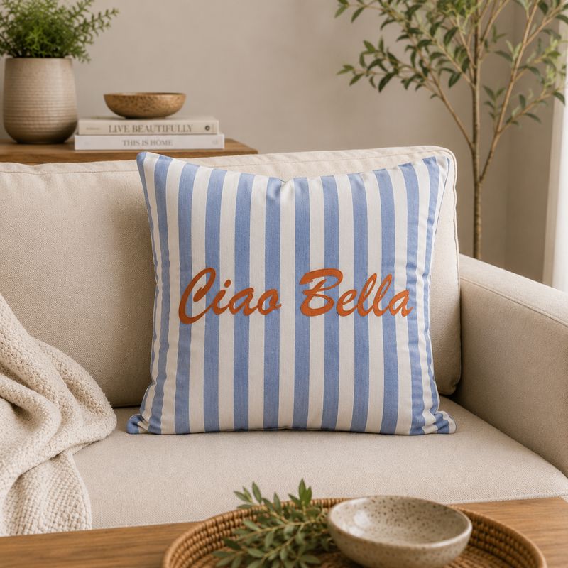 Cushion Stripes 43x43cm