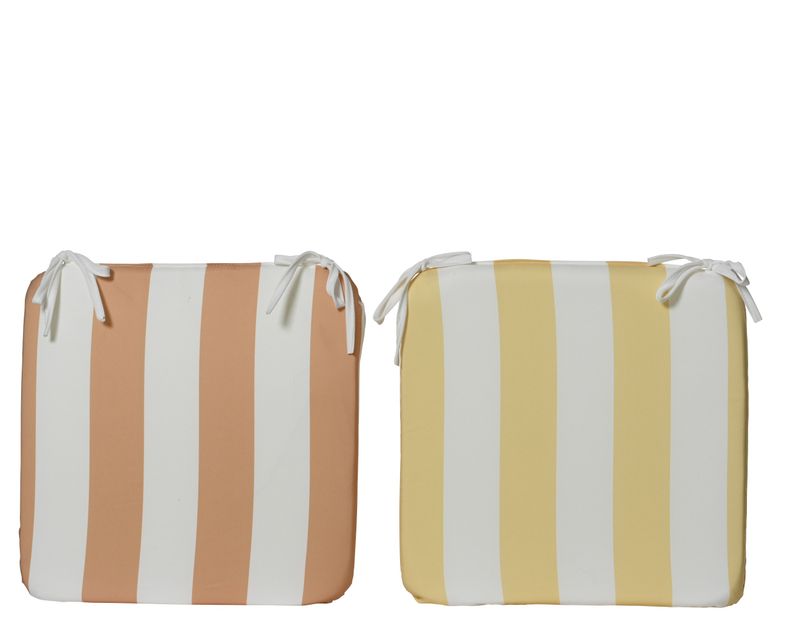 Outdoor Chair Pad 40x40cm Stripes