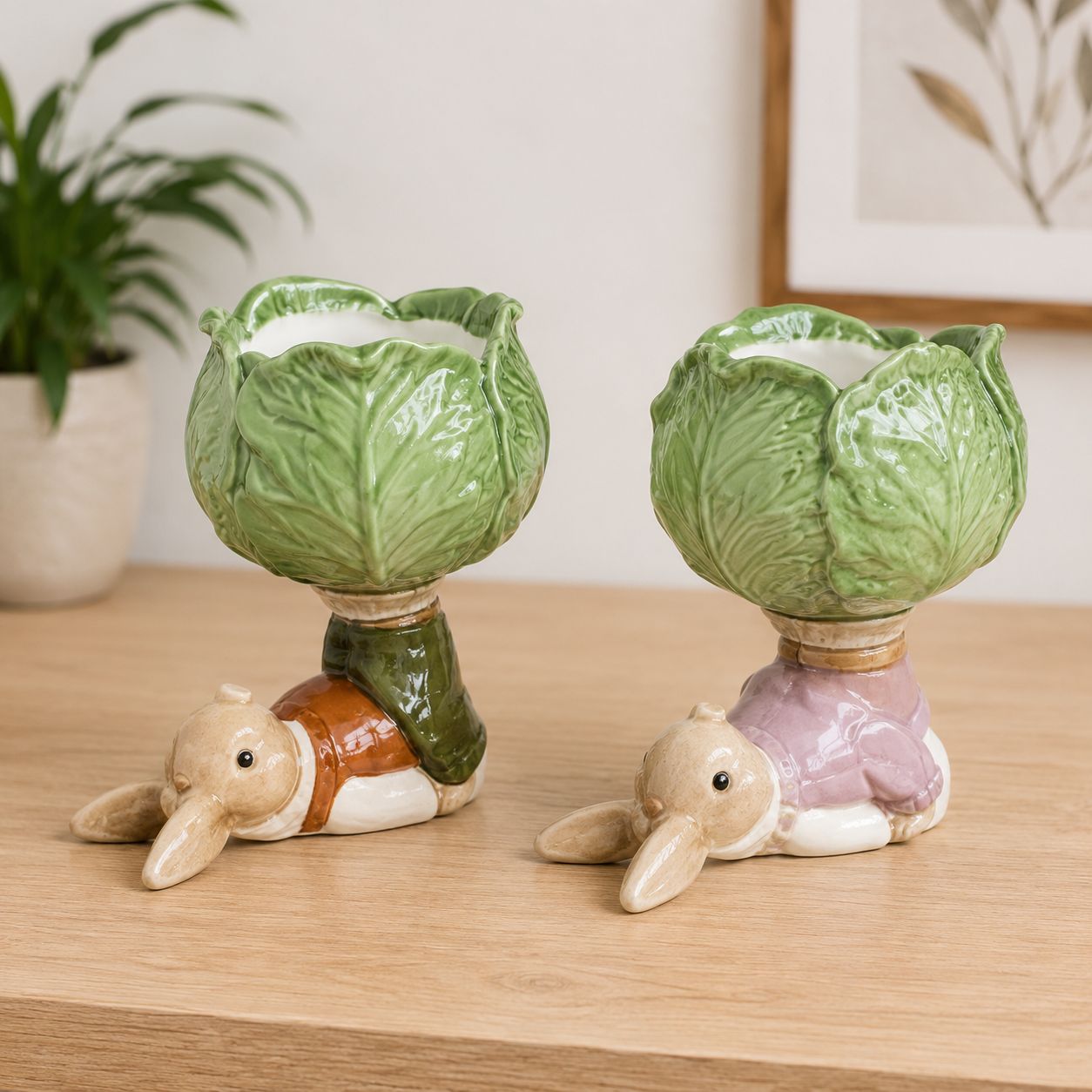 Planter Terracotta Bunny 2 Assorted H.15cm