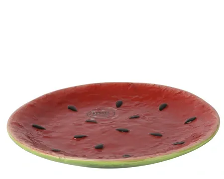 Breakfast Plate Watermelon Shiny 16cm