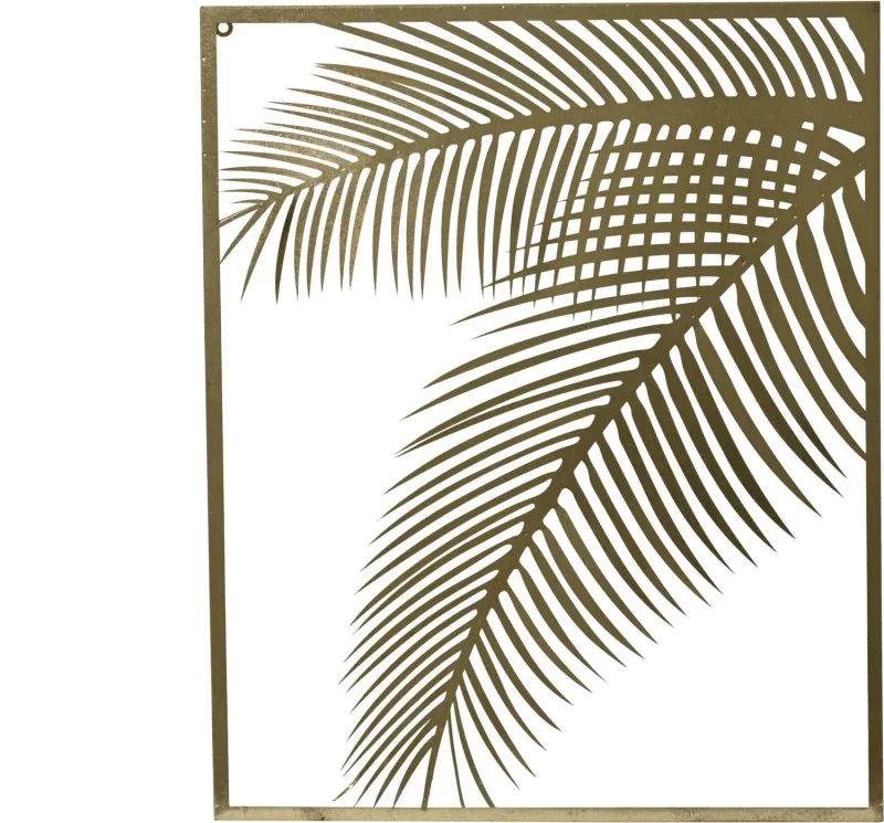 Wall Deco Palm Iron Indoor 45.3x55cm Wall Deco Palm Iron Indoor 45.3x55cm